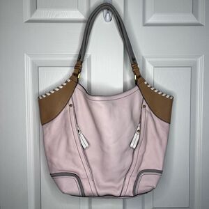 XL Oryany Top Handle Hobo Bag Neutral Color
